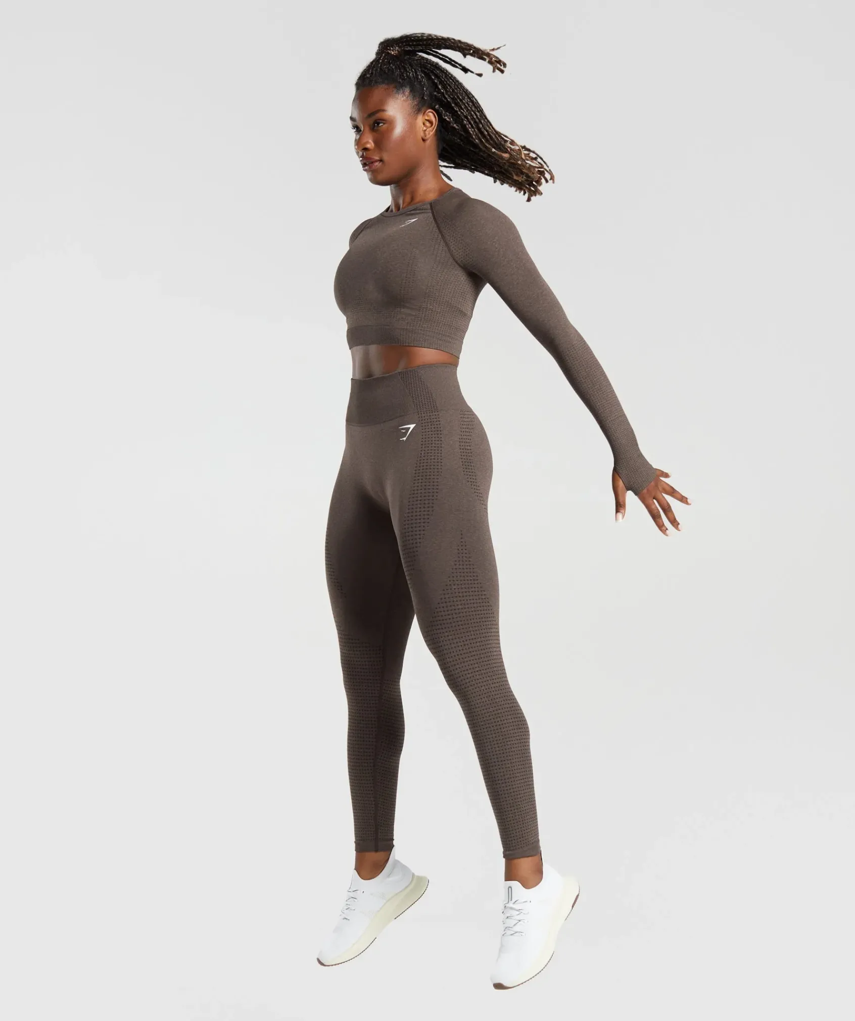 DAMES Gymshark Croptops|T-shirts*Vital Seamless 2.0 Long Sleeve Crop Top