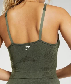 DAMES Gymshark Croptops|Tanktops*Vital Seamless 2.0 Midi Tank