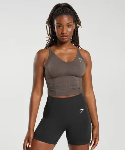 DAMES Gymshark Croptops|Tanktops*Vital Seamless 2.0 Midi Tank