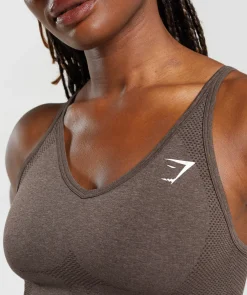 DAMES Gymshark Croptops|Tanktops*Vital Seamless 2.0 Midi Tank