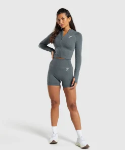 DAMES Gymshark Sportjacks*Vital Seamless 2.0 Midi Zip Up Jacket