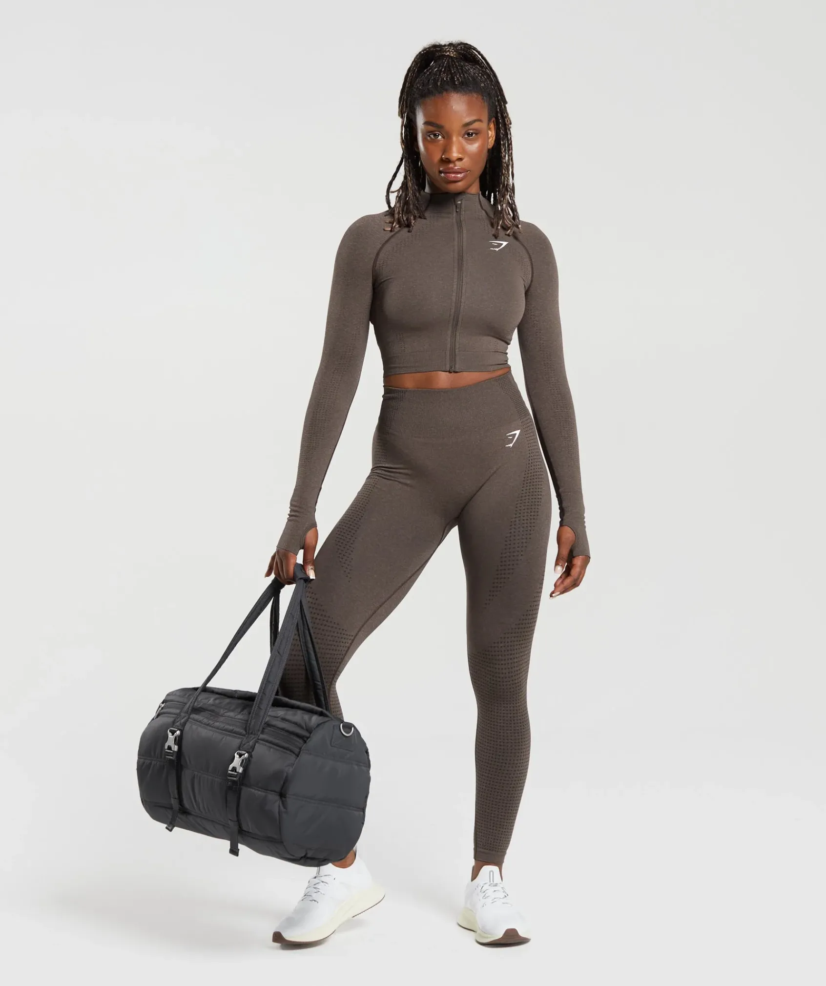 DAMES Gymshark Sportjacks*Vital Seamless 2.0 Midi Zip Up Jacket