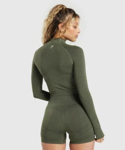DAMES Gymshark Sportjacks*Vital Seamless 2.0 Midi Zip Up Jacket