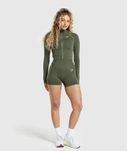 DAMES Gymshark Sportjacks*Vital Seamless 2.0 Midi Zip Up Jacket