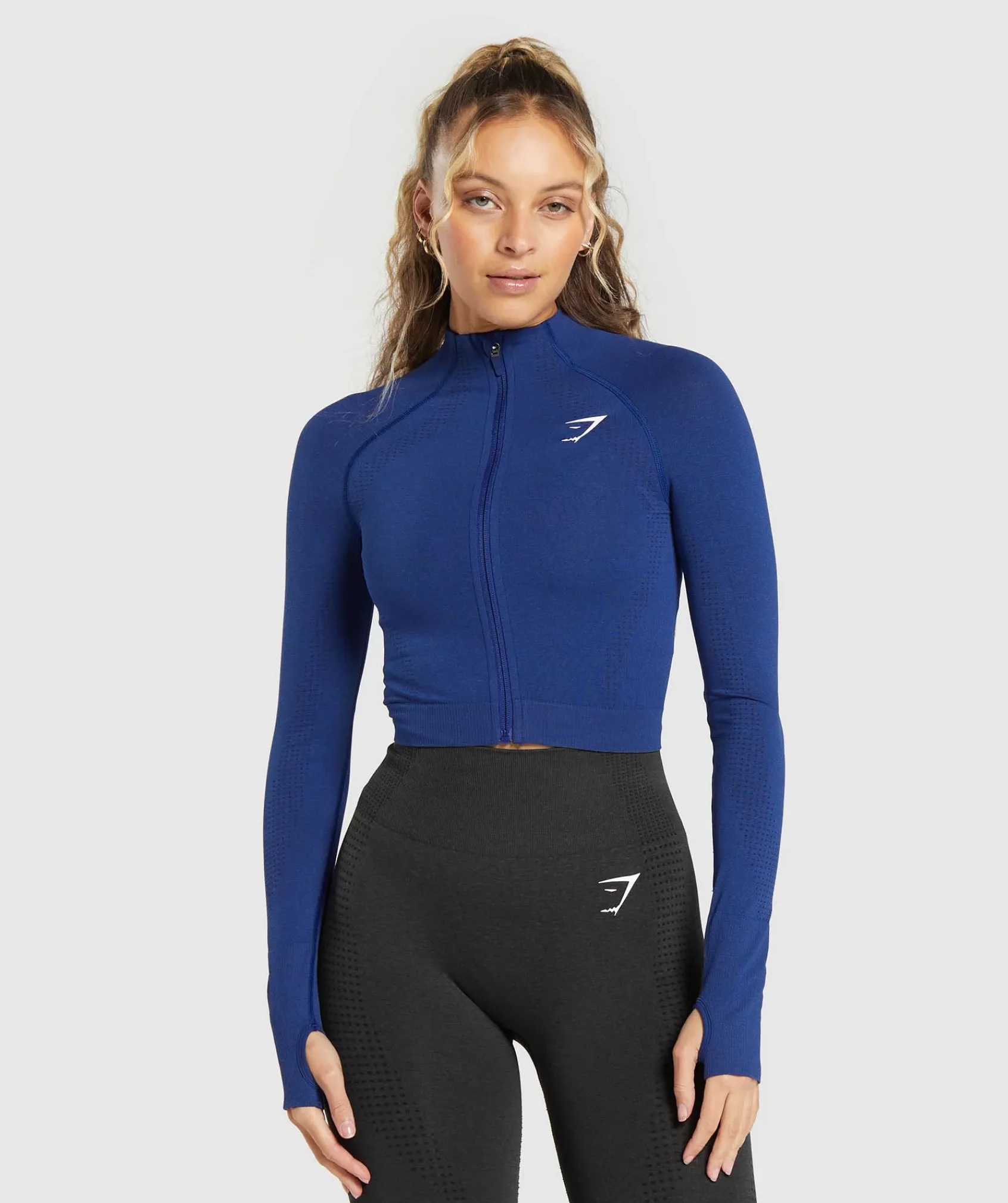DAMES Gymshark Sportjacks*Vital Seamless 2.0 Midi Zip Up Jacket
