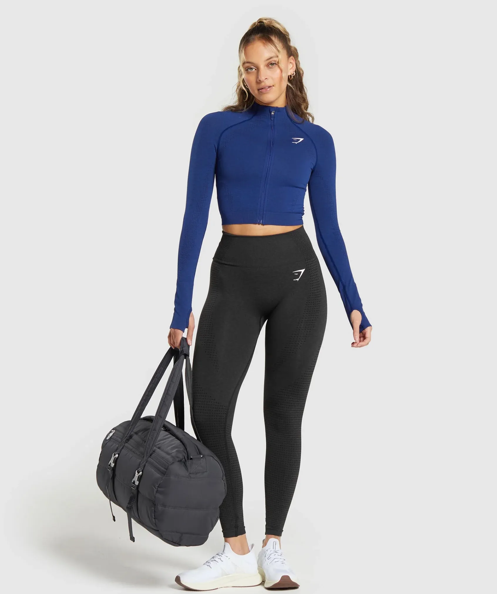 DAMES Gymshark Sportjacks*Vital Seamless 2.0 Midi Zip Up Jacket