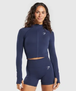 DAMES Gymshark Sportjacks*Vital Seamless 2.0 Midi Zip Up Jacket