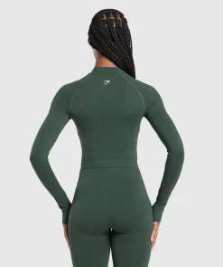 DAMES Gymshark Sportjacks*Vital Seamless 2.0 Midi Zip Up Jacket