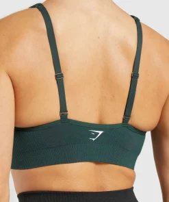 DAMES Gymshark Bedekkende Sportkleding|Sport-bh's*Vital Seamless 2.0 V Neck Sports Bra
