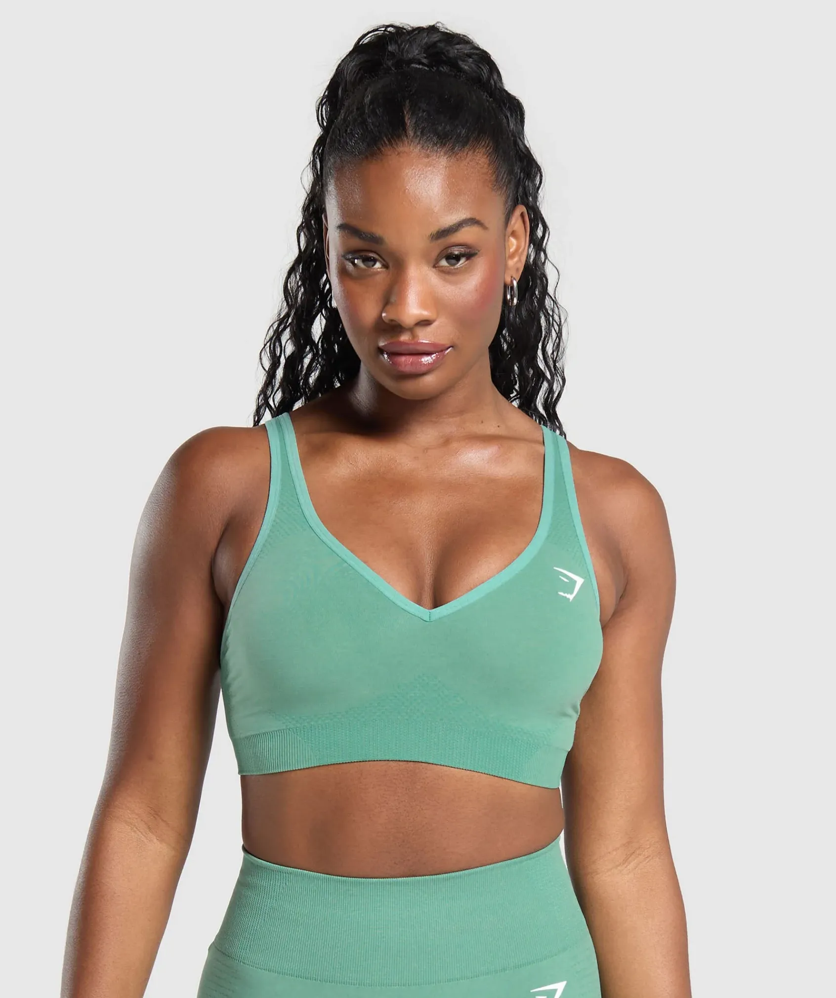 DAMES Gymshark Sport-bh's*Vital Seamless 2.0 V Neck Sports Bra