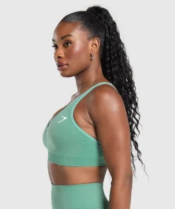 DAMES Gymshark Sport-bh's*Vital Seamless 2.0 V Neck Sports Bra