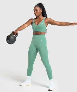 DAMES Gymshark Sport-bh's*Vital Seamless 2.0 V Neck Sports Bra