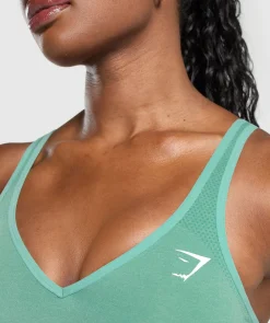 DAMES Gymshark Sport-bh's*Vital Seamless 2.0 V Neck Sports Bra