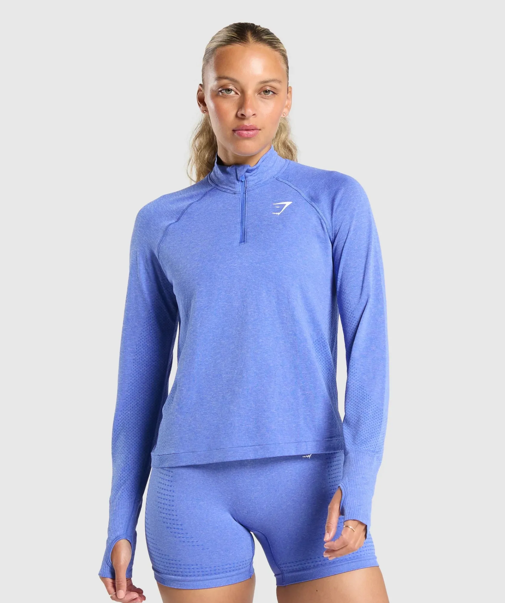 DAMES Gymshark Sportjacks|Hoodies & Truien*Vital Seamless 1/4 Zip Pullover