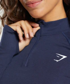 DAMES Gymshark Bedekkende Sportkleding|Sportjacks*Vital Seamless 1/4 Zip Pullover
