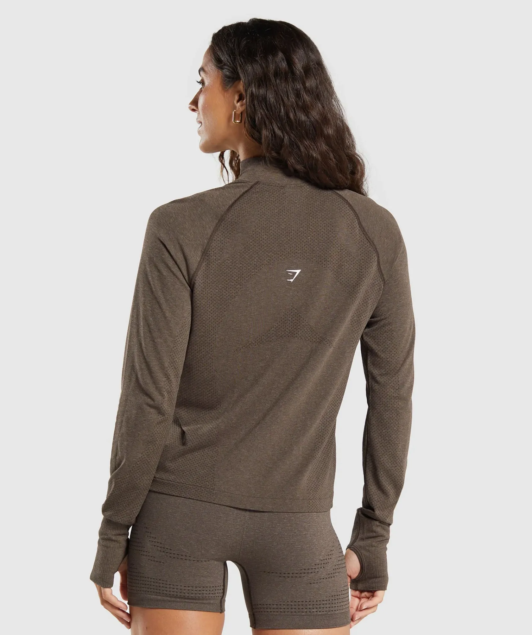 DAMES Gymshark Sportjacks|Hoodies & Truien*Vital Seamless 1/4 Zip Pullover
