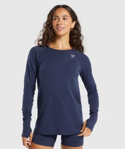 DAMES Gymshark Bedekkende Sportkleding|T-shirts*Vital Seamless Light Long Sleeve Top