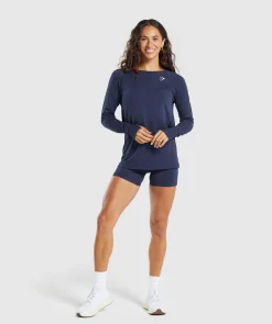DAMES Gymshark Bedekkende Sportkleding|T-shirts*Vital Seamless Light Long Sleeve Top