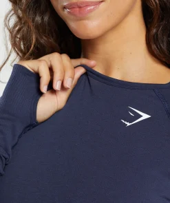 DAMES Gymshark Bedekkende Sportkleding|T-shirts*Vital Seamless Light Long Sleeve Top