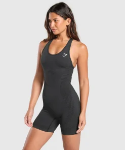 DAMES Gymshark Sportjumpsuit*Vital Seamless Short Bodysuit