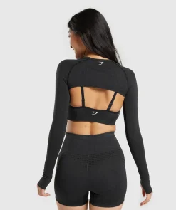 DAMES Gymshark Croptops|T-shirts*Vital Seamless Shrug