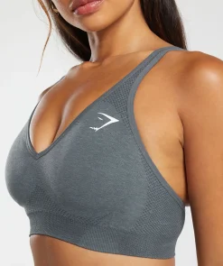 DAMES Gymshark Bedekkende Sportkleding|Sport-bh's*Vital Seamless V Neck Sports Bra