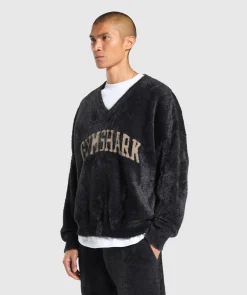 DAMES Gymshark Hoodies & Truien|Hoodies & Truien*V-Neck Knitted Jumper