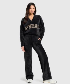 DAMES Gymshark Hoodies & Truien|Hoodies & Truien*V-Neck Knitted Jumper