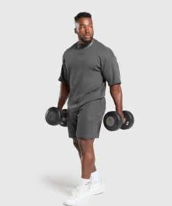 Heren Gymshark T-shirts*Waffle Oversized T-Shirt