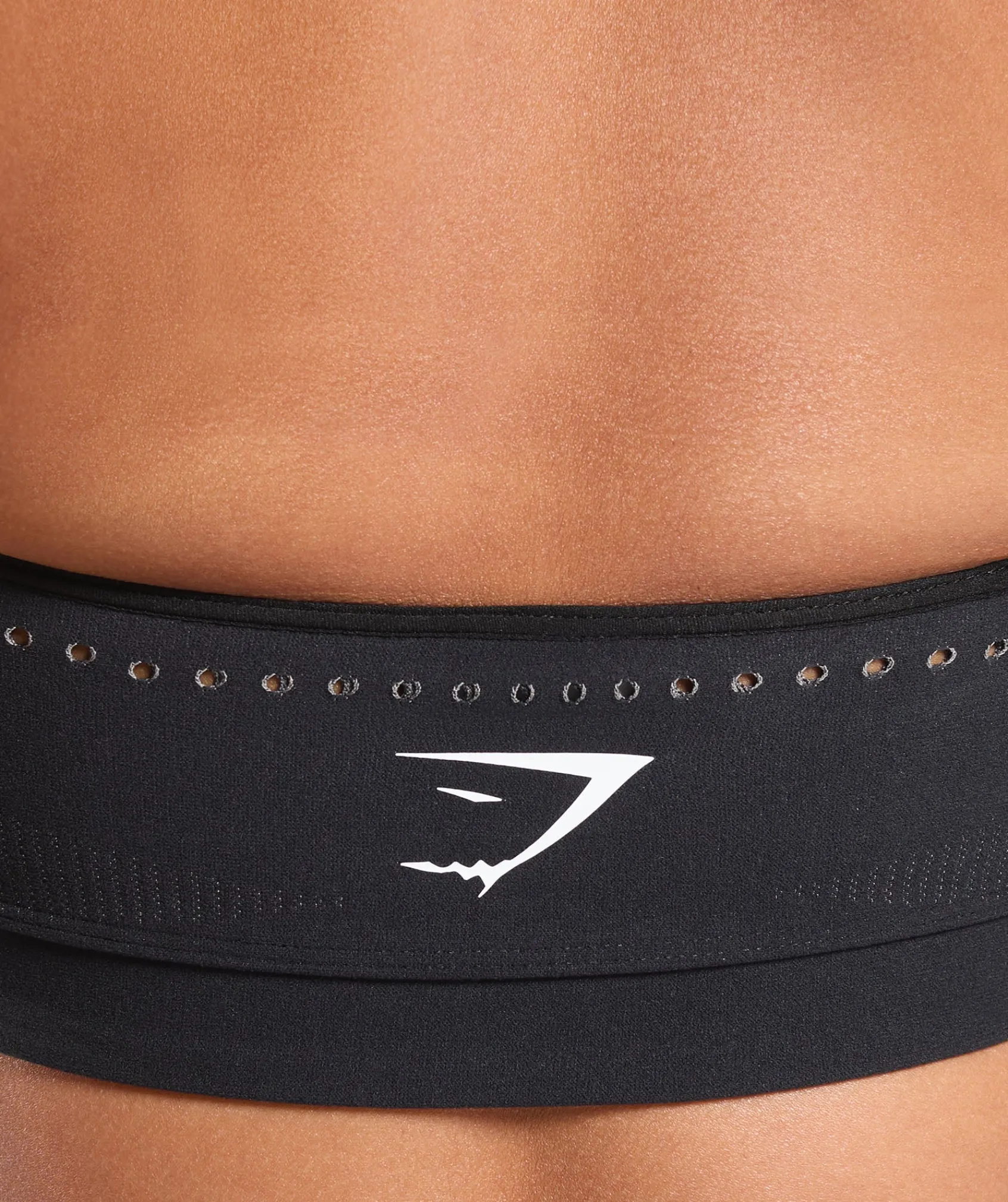 DAMES Gymshark Sport-bh's*Warp Knit Seamless Halter Neck Bralette