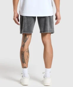 Heren Gymshark Shorts*Washed Jersey 9" Shorts
