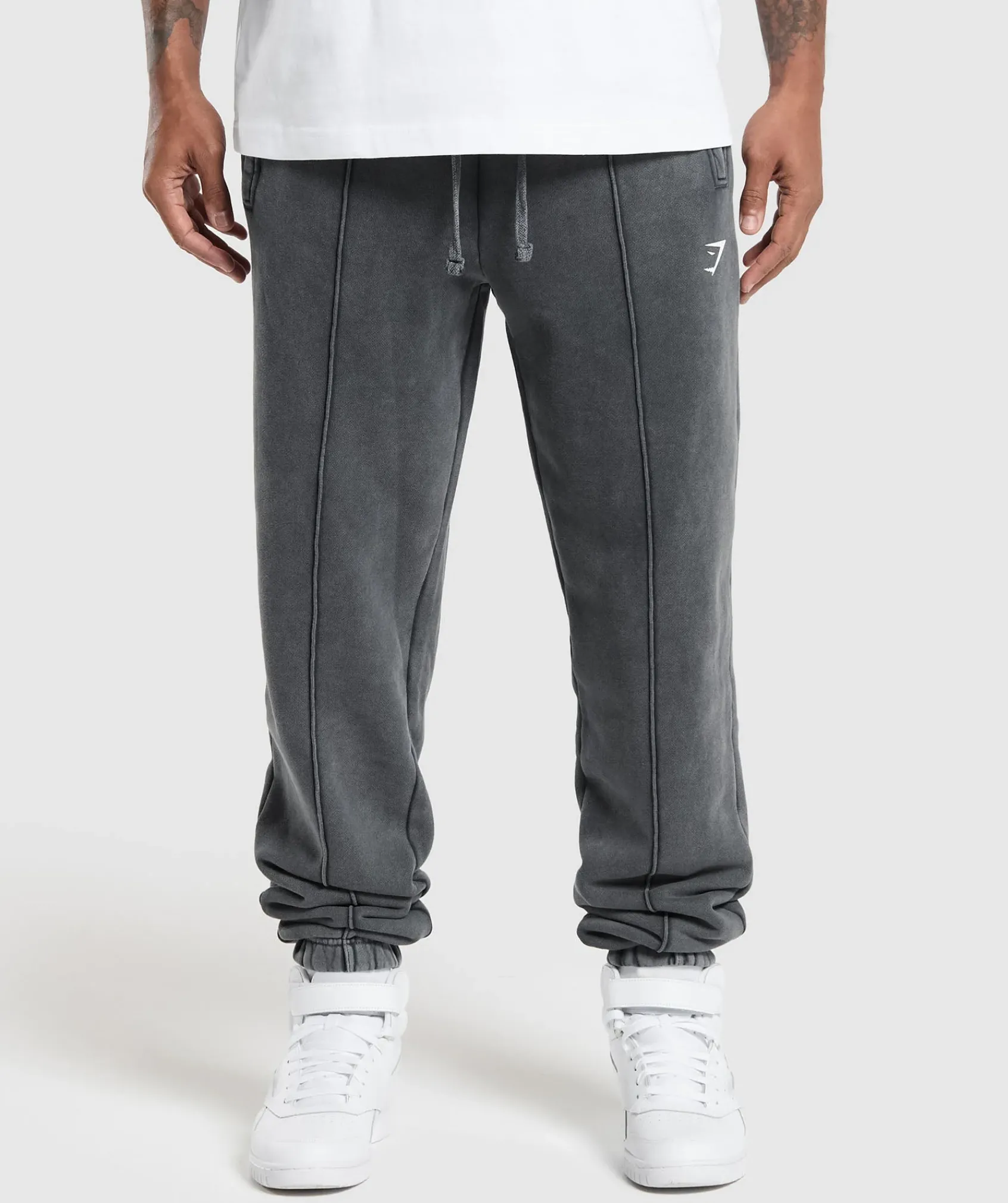 Heren Gymshark Joggingbroeken*Washed Pintuck Joggers