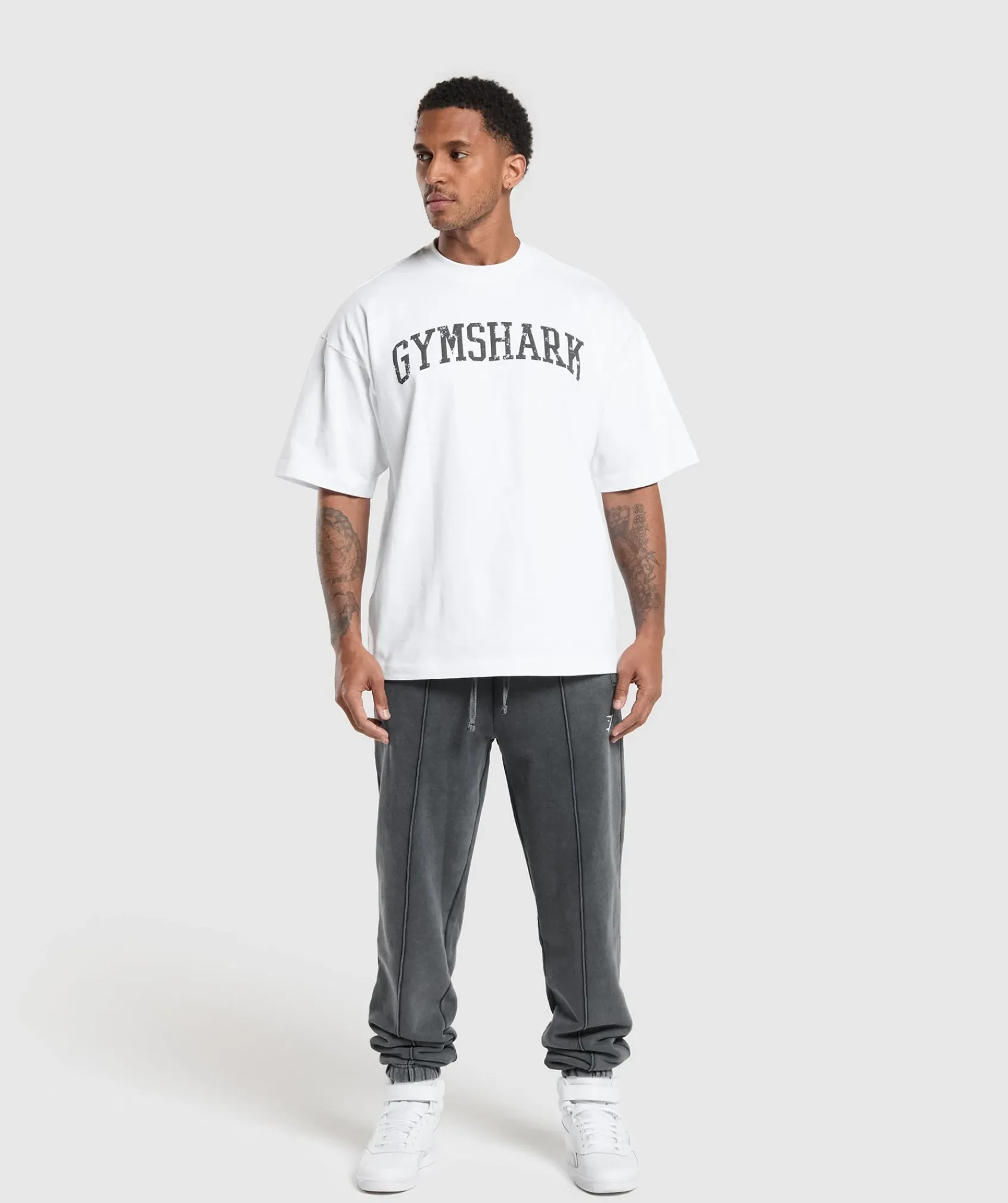 Heren Gymshark Joggingbroeken*Washed Pintuck Joggers