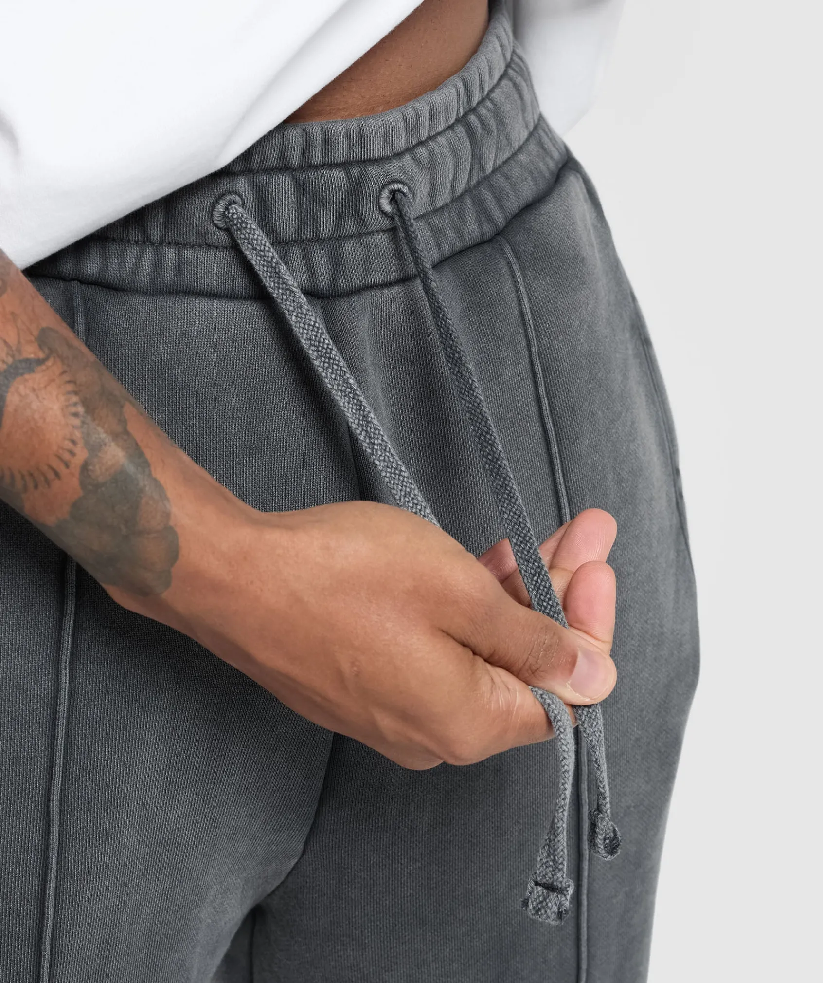 Heren Gymshark Joggingbroeken*Washed Pintuck Joggers
