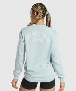 DAMES Gymshark T-shirts*Weightlifting Long Sleeve Top