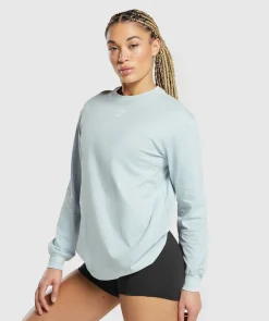 DAMES Gymshark T-shirts*Weightlifting Long Sleeve Top