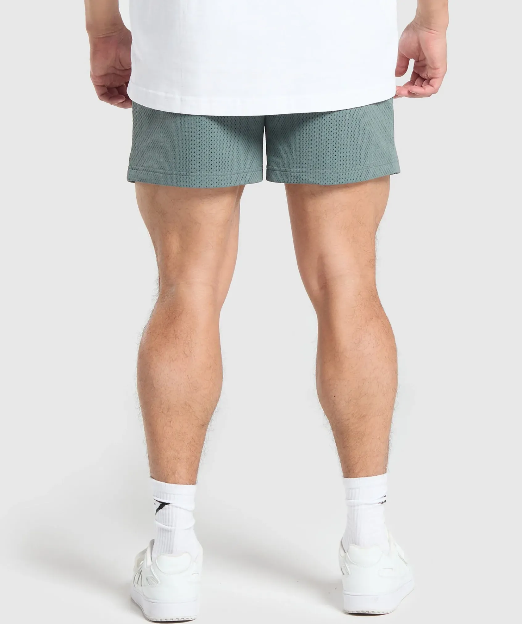 Heren Gymshark Shorts*Workout Gear Mesh 5" Shorts
