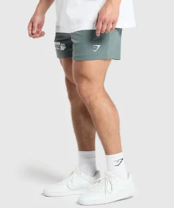 Heren Gymshark Shorts*Workout Gear Mesh 5" Shorts