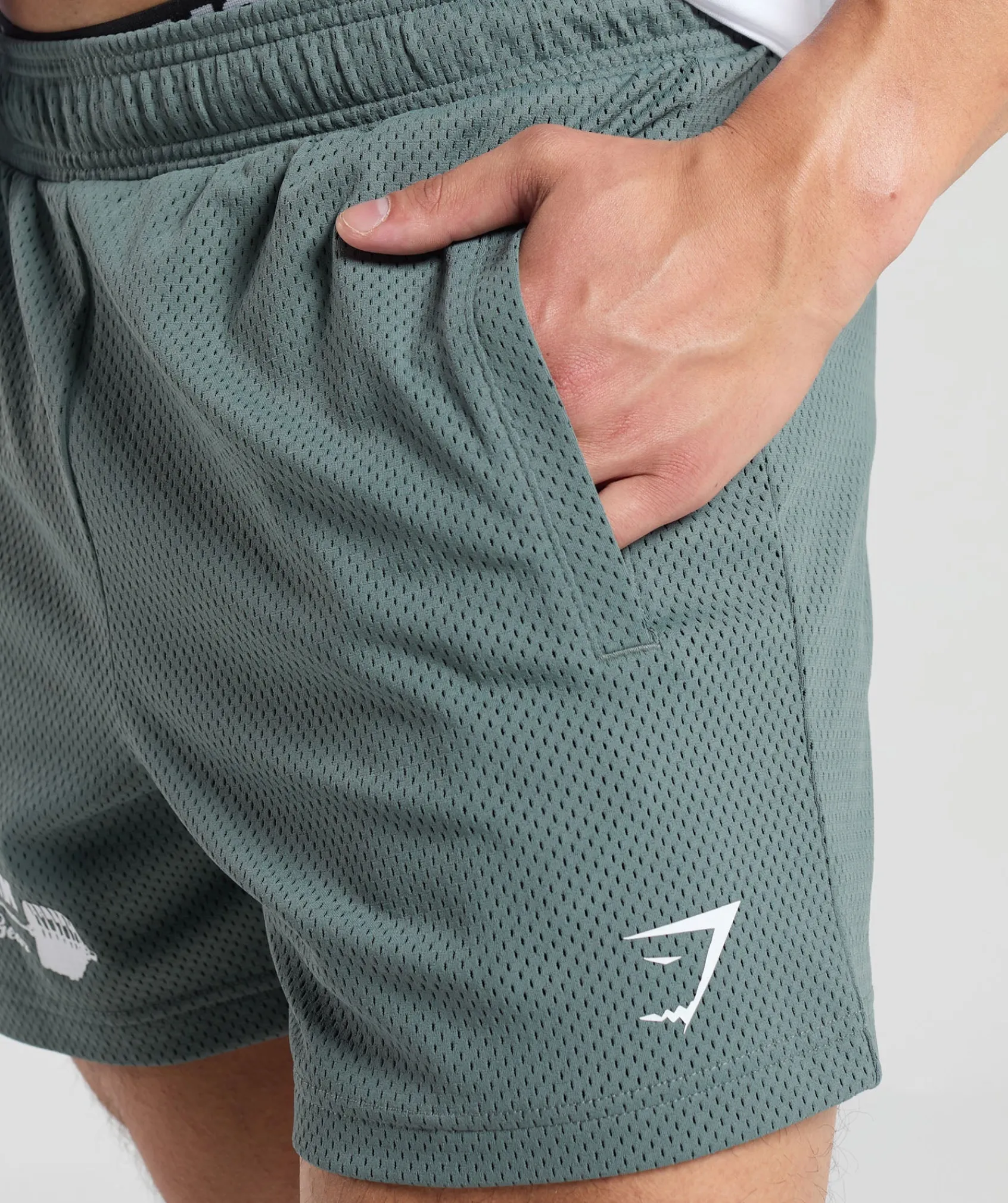 Heren Gymshark Shorts*Workout Gear Mesh 5" Shorts