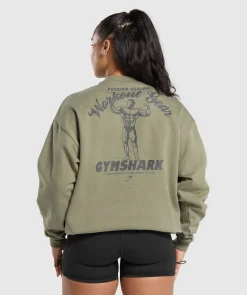 DAMES Gymshark Hoodies & Truien*Workout Gear Oversized Sweatshirt
