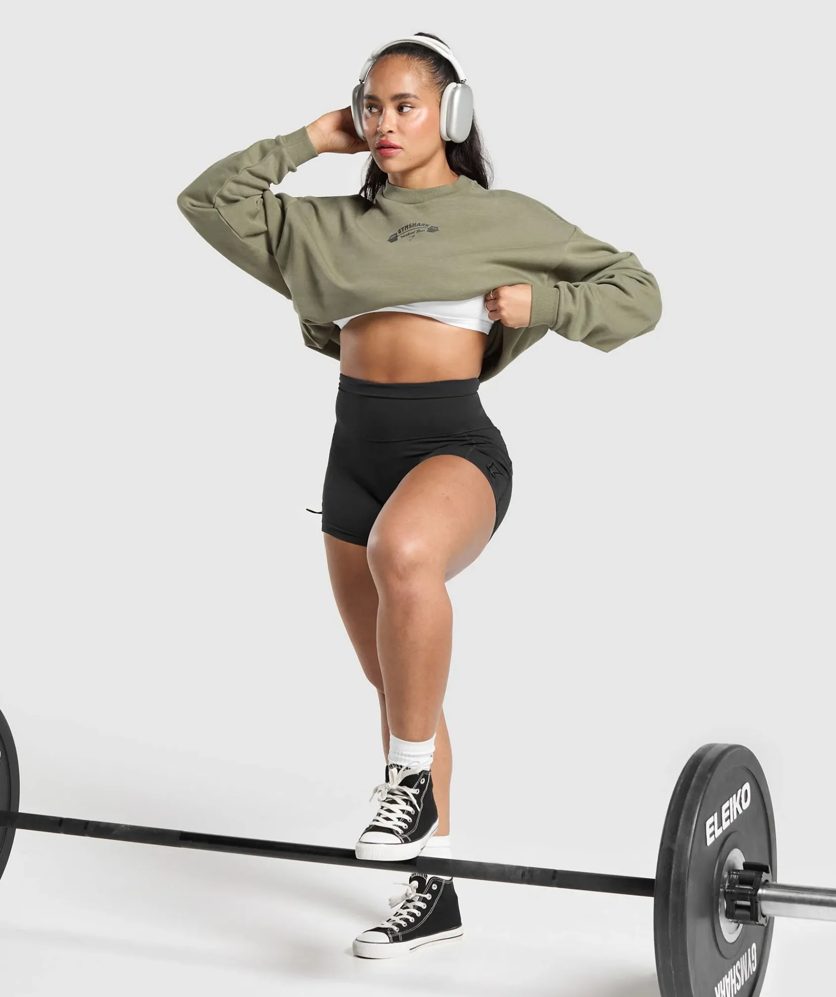 DAMES Gymshark Hoodies & Truien*Workout Gear Oversized Sweatshirt