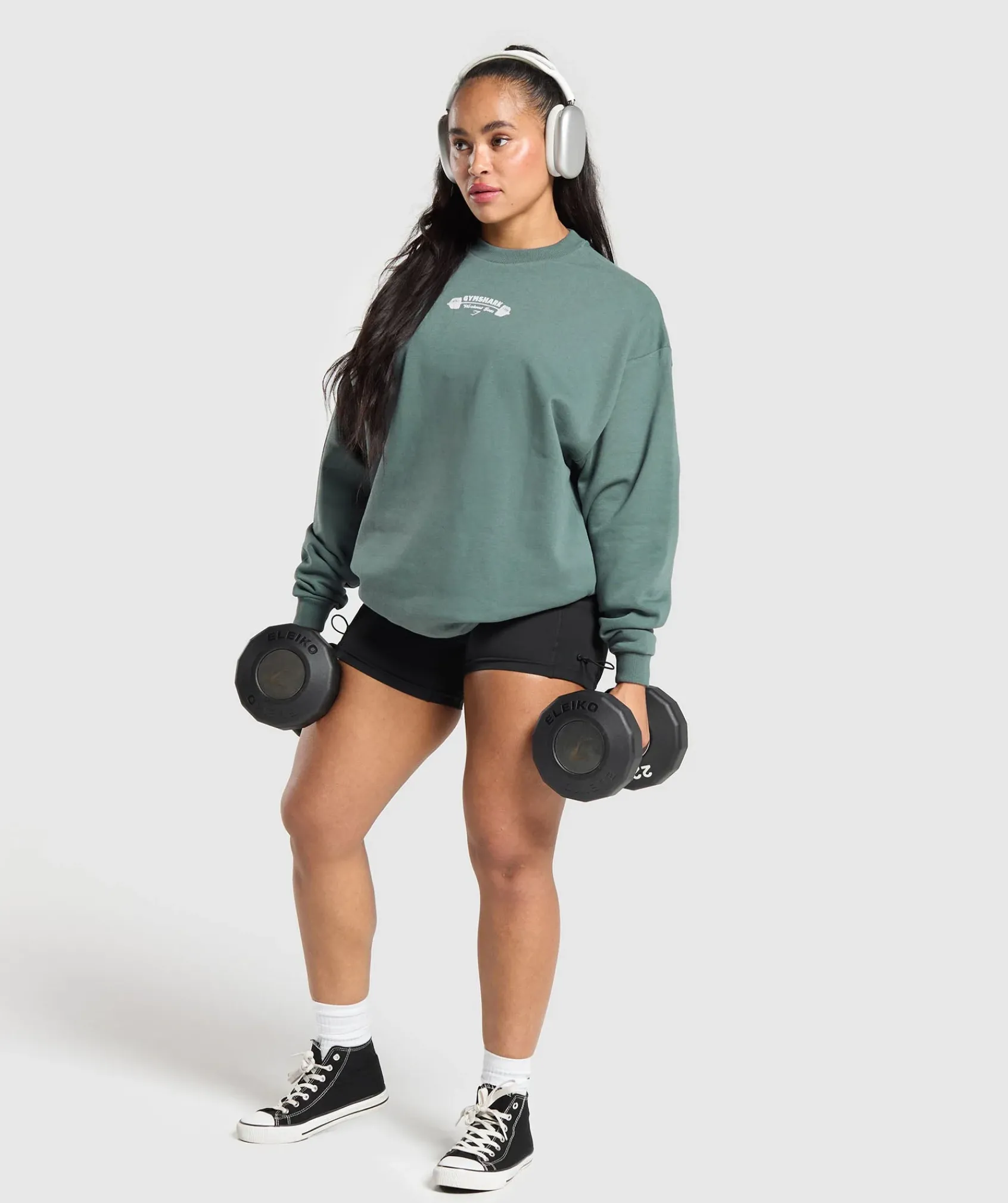 DAMES Gymshark Hoodies & Truien*Workout Gear Oversized Sweatshirt