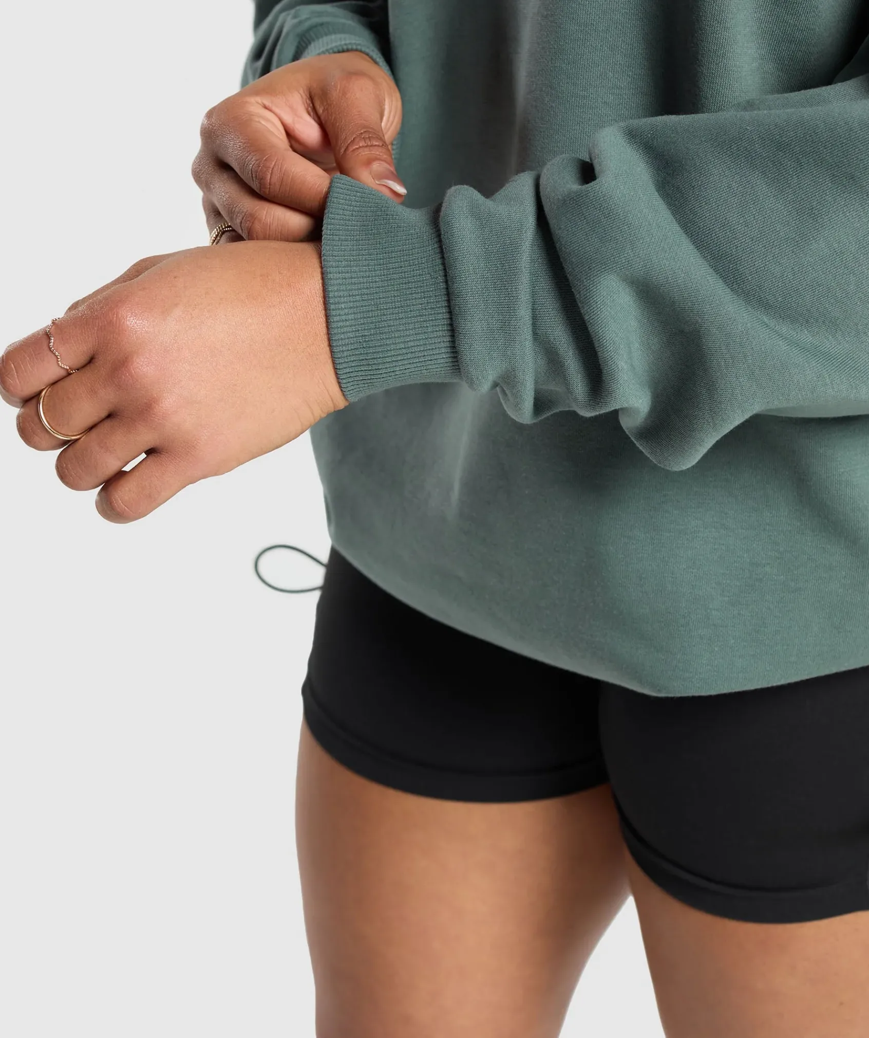DAMES Gymshark Hoodies & Truien*Workout Gear Oversized Sweatshirt