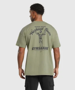 Heren Gymshark T-shirts*Workout Gear T-Shirt