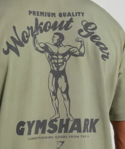 Heren Gymshark T-shirts*Workout Gear T-Shirt
