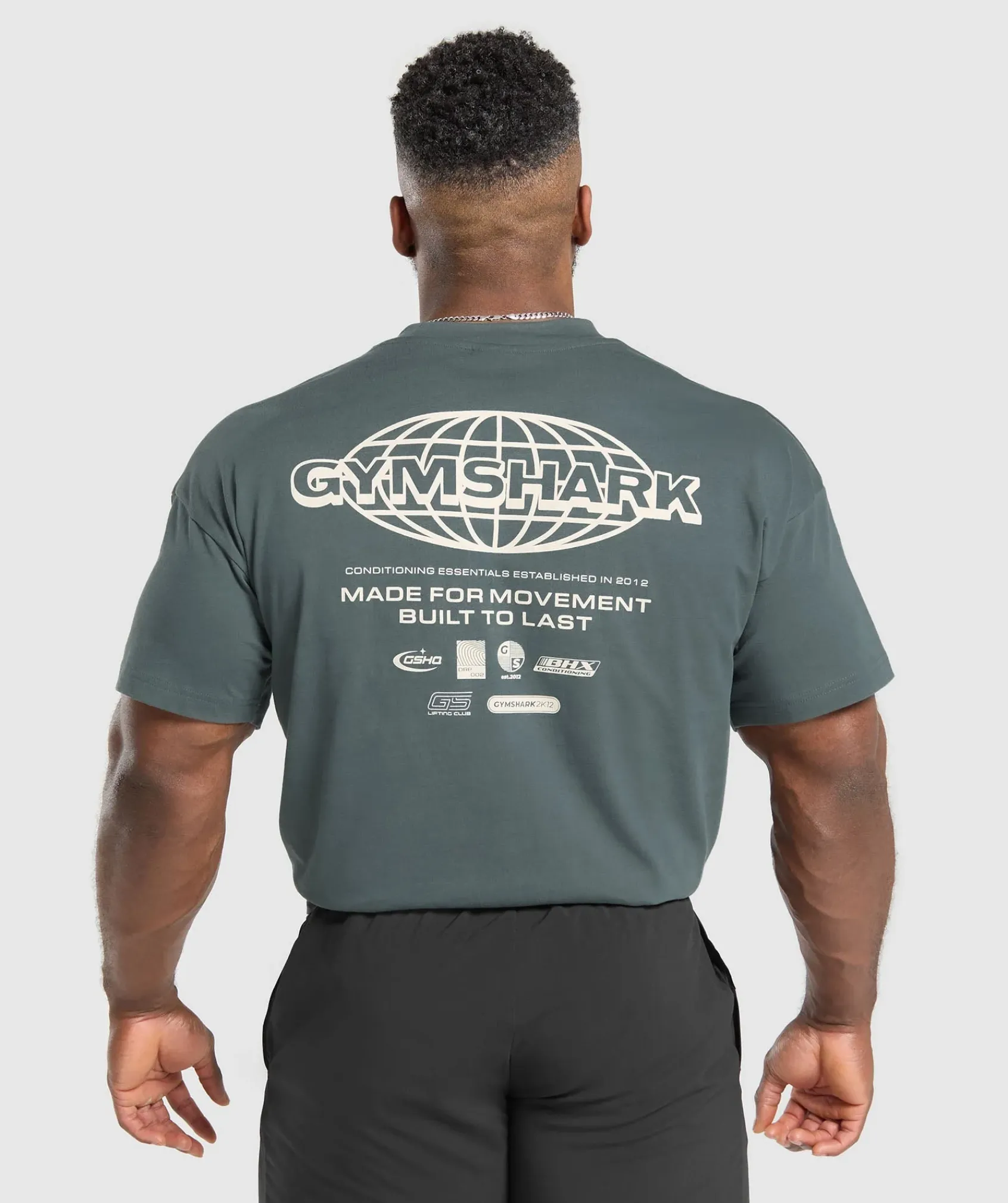 Heren Gymshark T-shirts*Worldwide T-Shirt