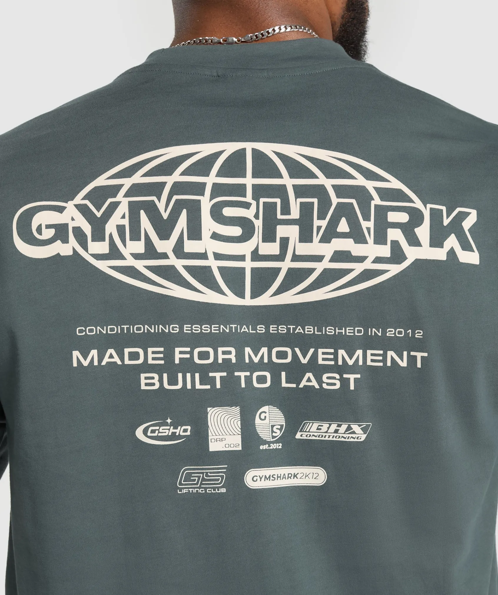 Heren Gymshark T-shirts*Worldwide T-Shirt