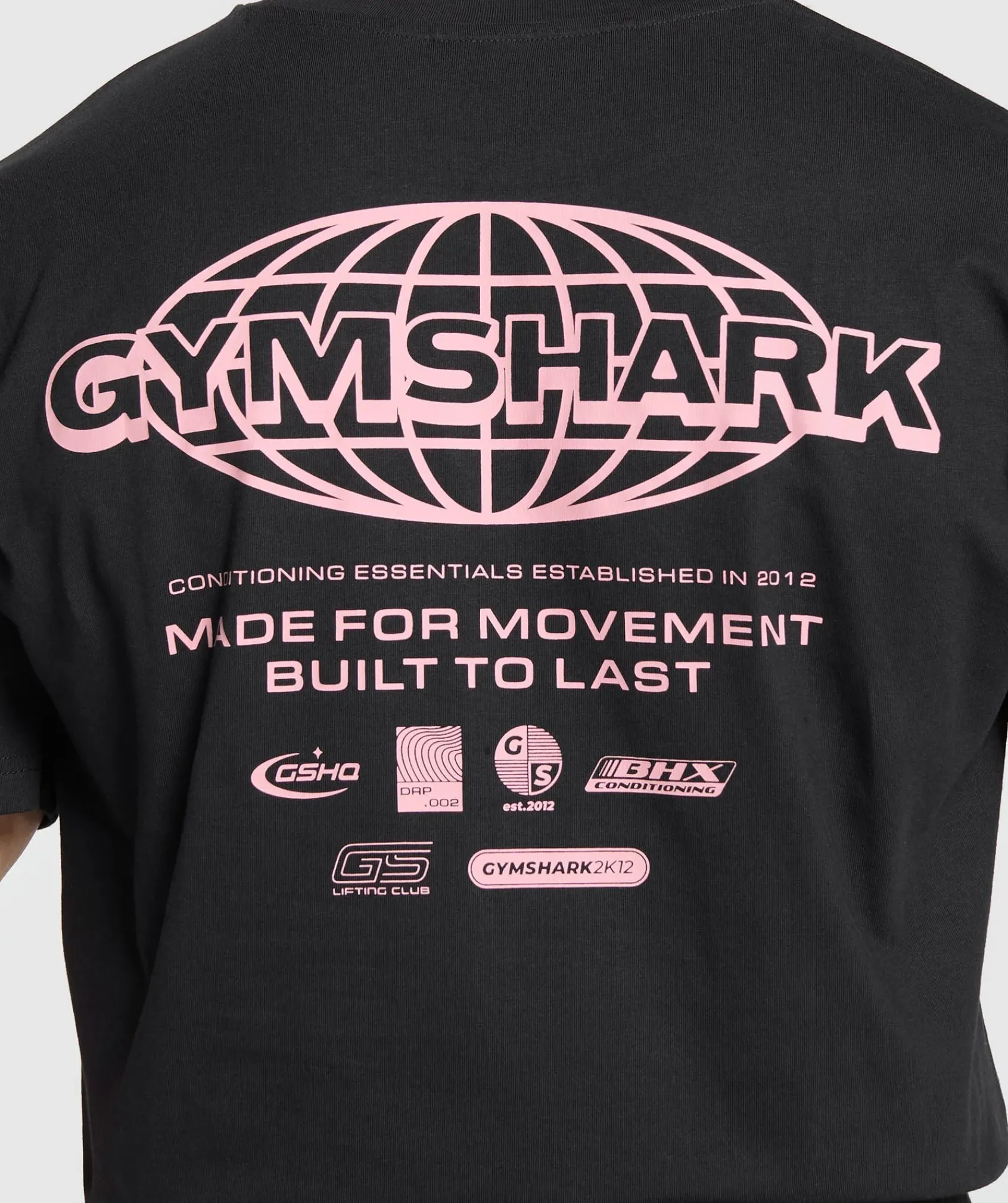 Heren Gymshark T-shirts*Worldwide T-Shirt