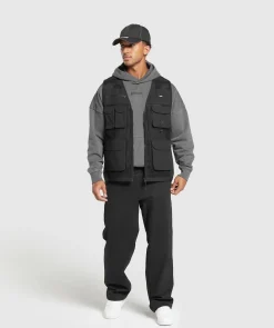Heren Gymshark Sportjacks|Outerwear*Woven Gilet