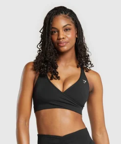 DAMES Gymshark Sport-bh's*Wrap Sports Bra